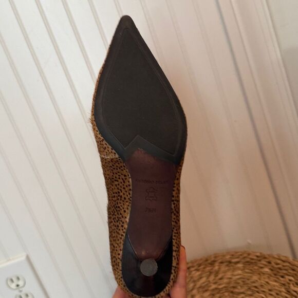 Antonio Melani Elegant Tan Women's Heels - 7.5 - Great Condition - Picture 10 of 13
